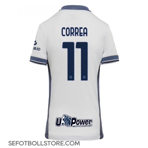 Inter Milan Joaquin Correa #11 Replika Bortatröja Dam 2024-25 Kortärmad